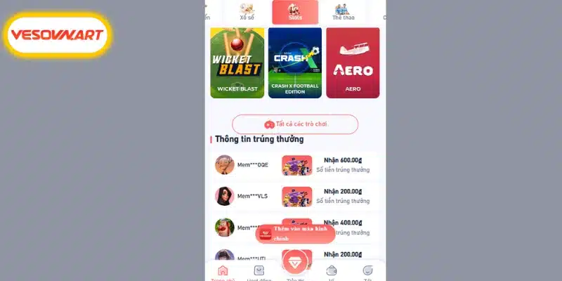 Mẹo giải quyết sự cố khi nạp tiền VESOVN