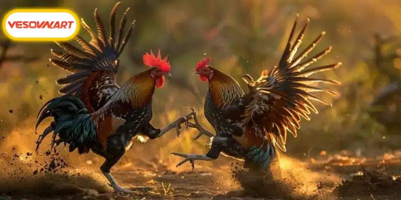 Sảnh chơi đá gà VESOVN thu hút nhiều người